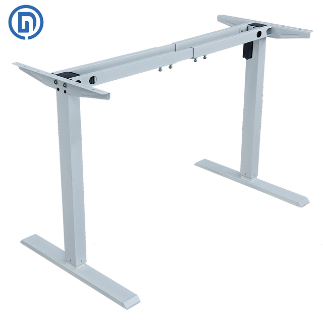 FY-02 Single Motor Infinite Extension Dual Crossbeam Electric Standing Desk Frame