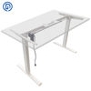 DK-02 Single Motor Single Beam Electric Standing Desk Frame (Extended Beam, 2-Section Inverted) 