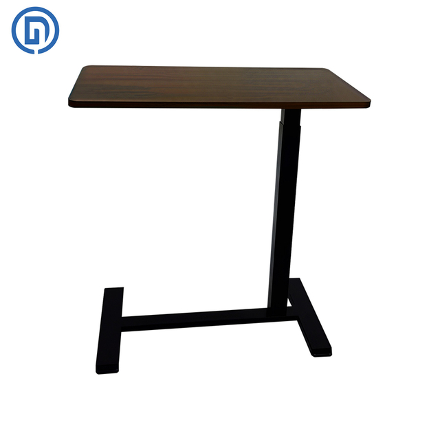 DY-02 Pneumatic Height Adjustable Lifting Desk(Whole Desktop, Single Column)