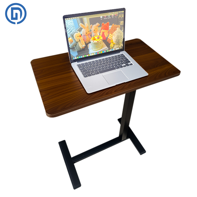 DY-02 Pneumatic Height Adjustable Lifting Desk(Whole Desktop, Single Column)