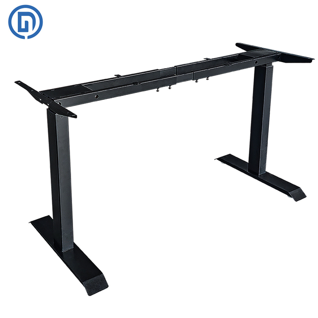 ZY-02 Dual Motor Dual Beam Electric Standing Desk Frame (Infinite Adjustable Extend Beam, 2-Section Lifting)