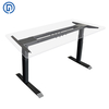 ZY-03 Dual Motor Dual Beam Electric Standing Desk Frame (3-Section Lifting,Infinite Adjustable Extend Beam,)
