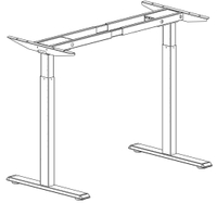 Dual Motor Sit Stand Desk Frame