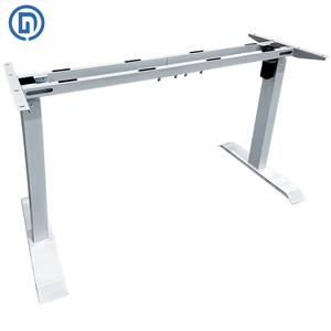 YT-01 Single Motor Infinite Extension Dual Crossbeam Electric Standing Desk Frame (Ultra)