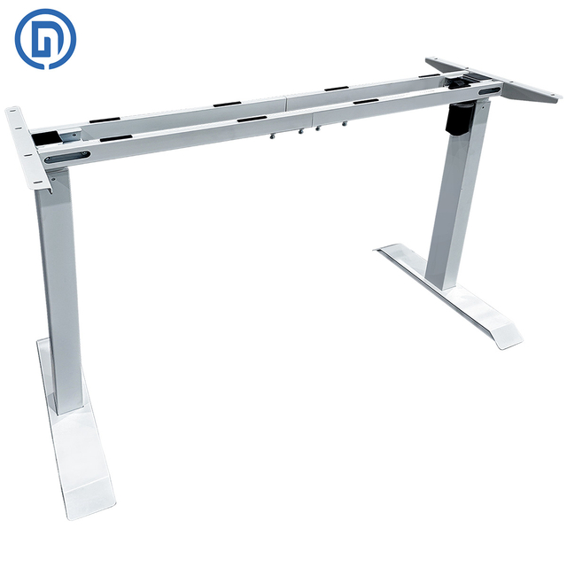YT-01 Single Motor Infinite Extension Dual Crossbeam Electric Standing Desk Frame (Ultra)
