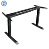 ZY-03 Dual Motor Dual Beam Electric Standing Desk Frame (3-Section Lifting,Infinite Adjustable Extend Beam,)