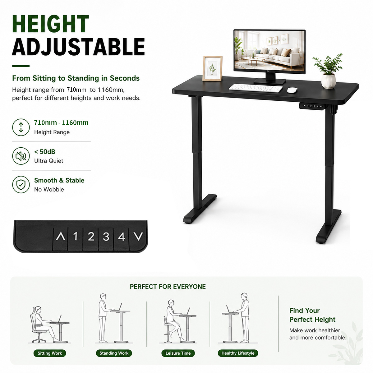 commercial standing desk