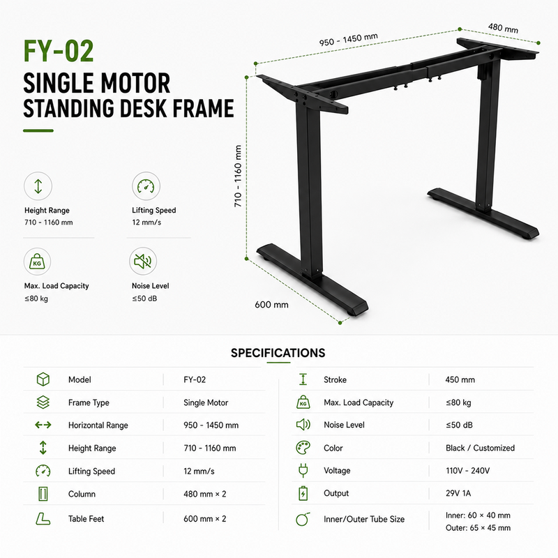 Electric Desk Manufacturer