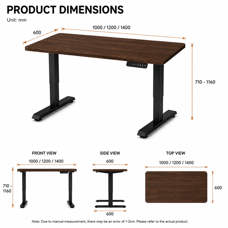 height adjustable desk