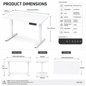 48" &times; 24" Electric Desk