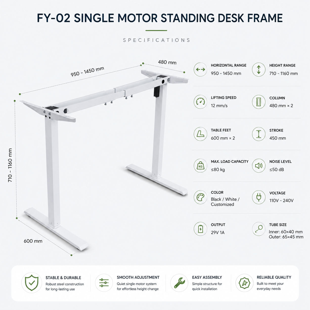 electric lift desk