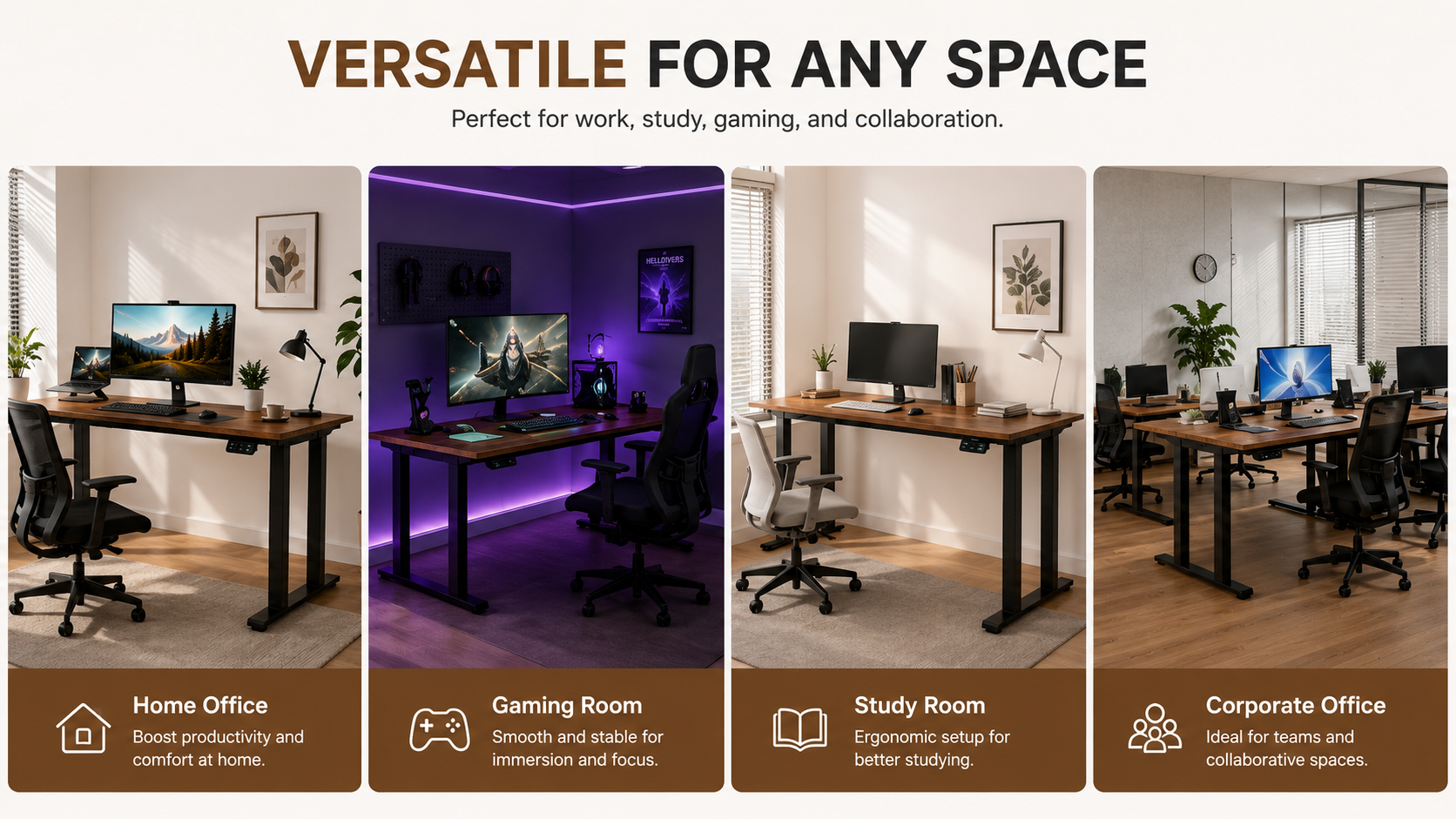 ergonomic workspace furniture