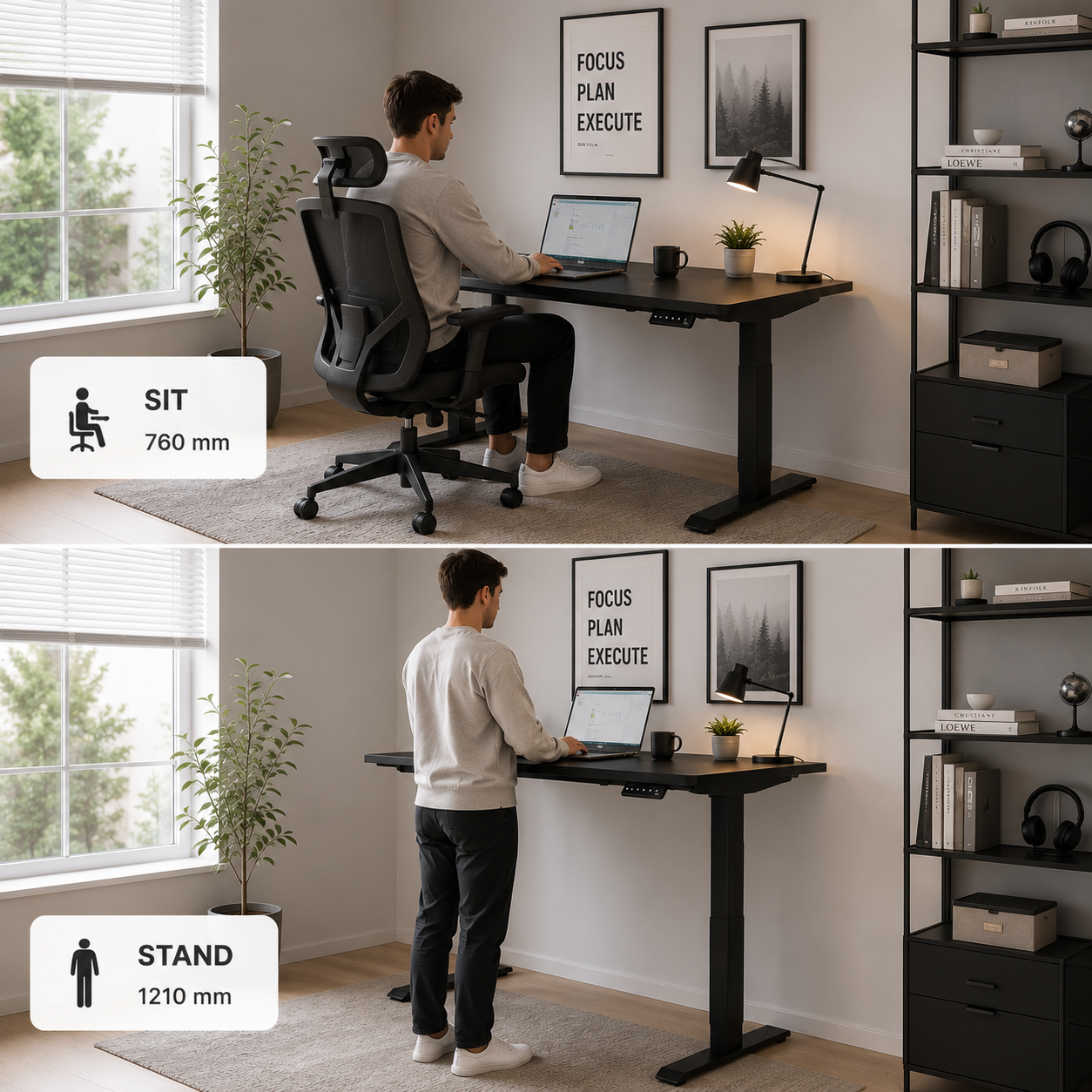 affordable electric standing desk manufacturer