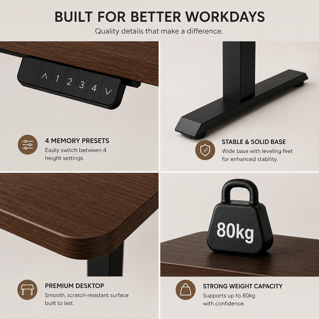 sit stand desk