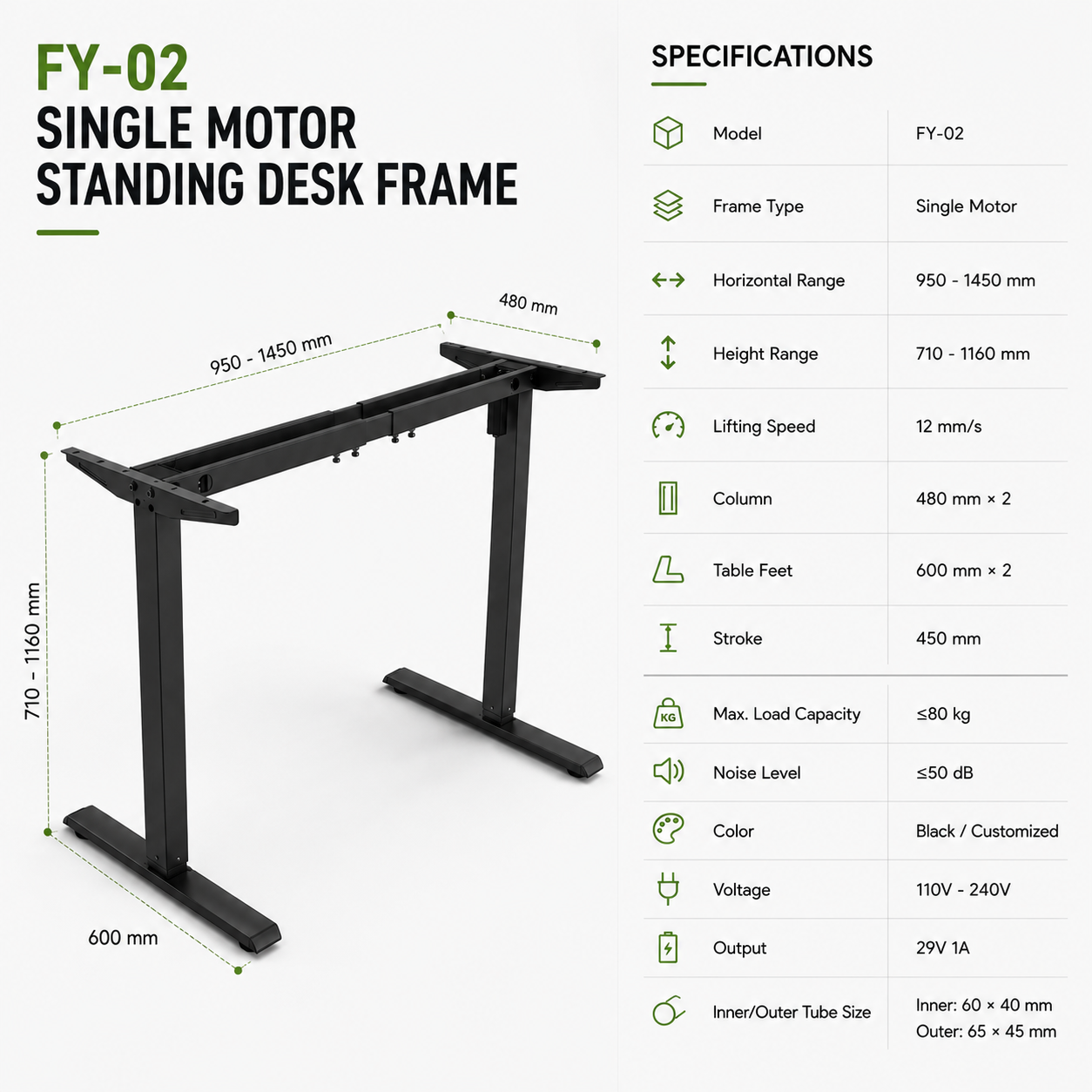 adjustable desk