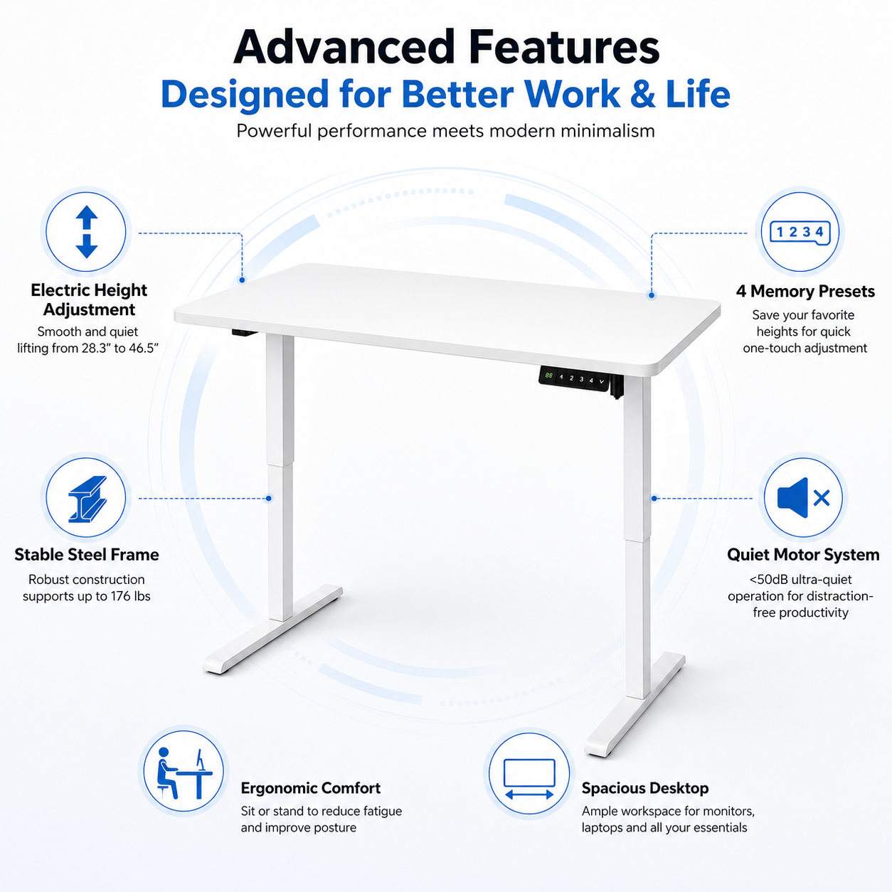 height adjustable workstation