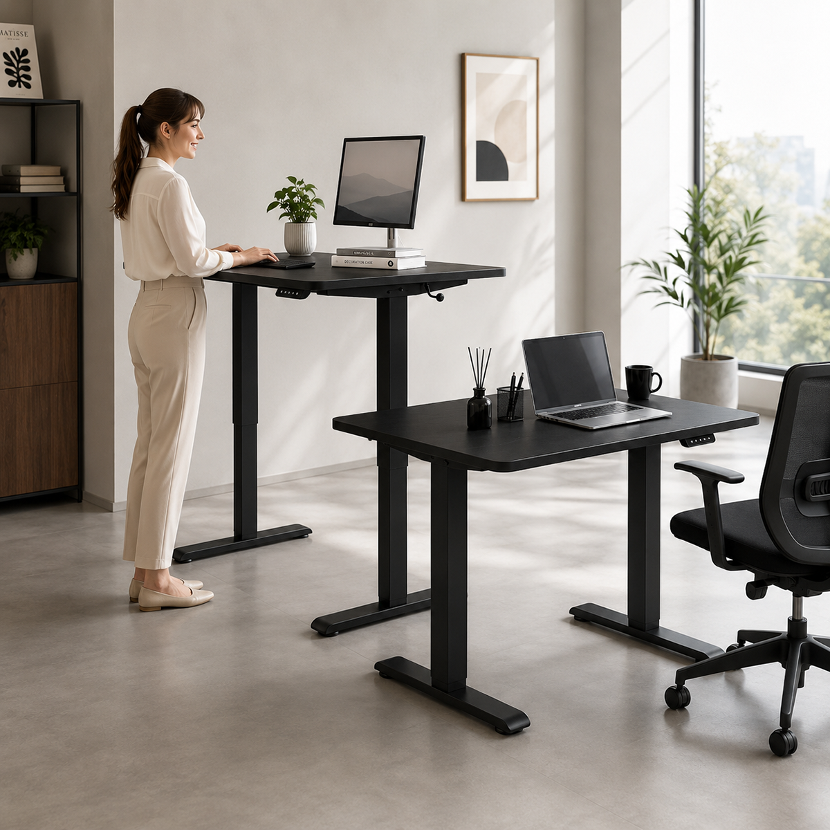 height adjustable workstation