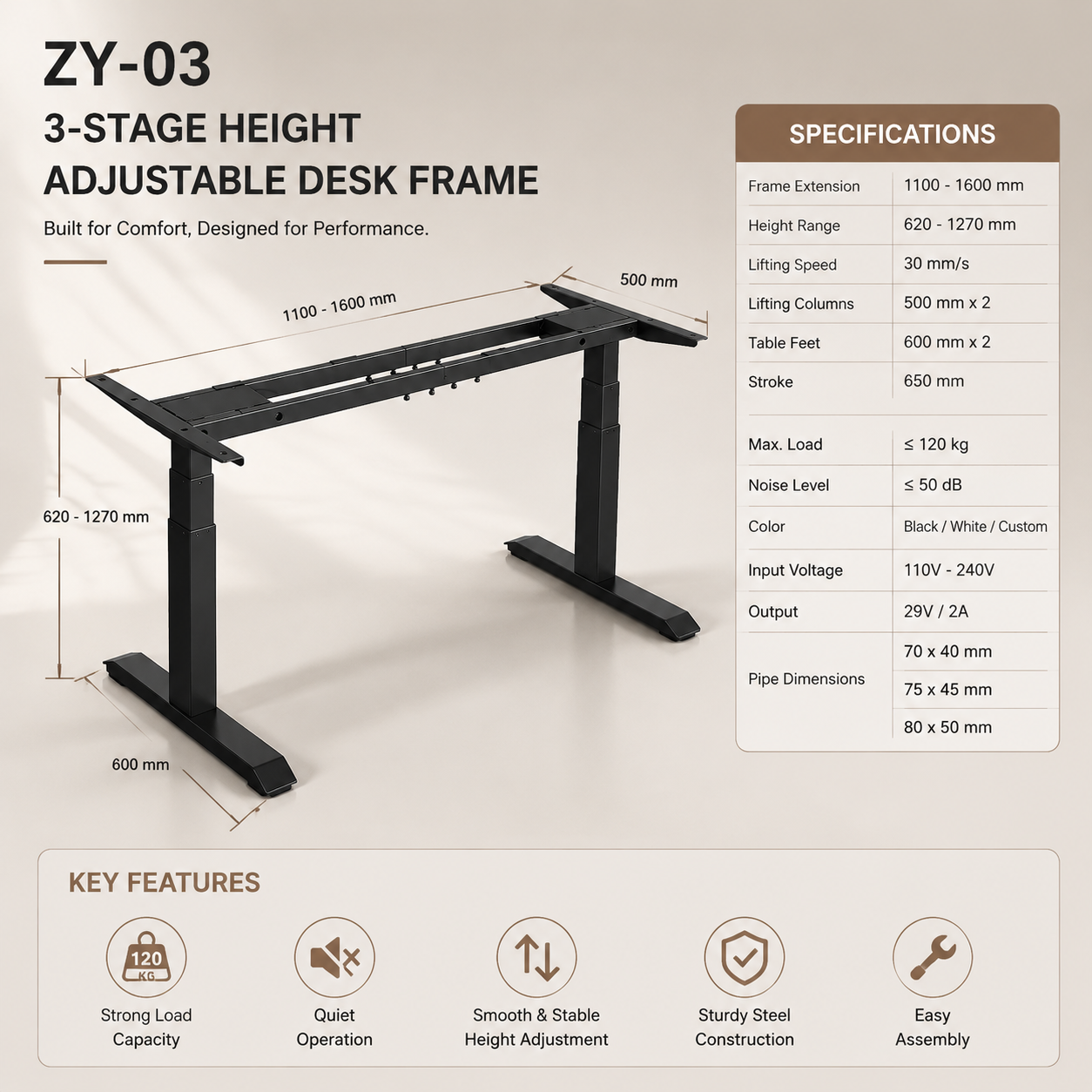 standing desk supplier