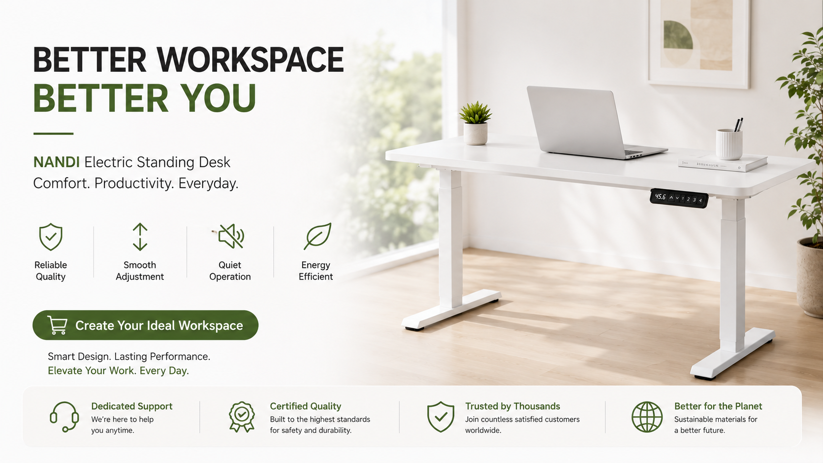 ergonomic standing desk