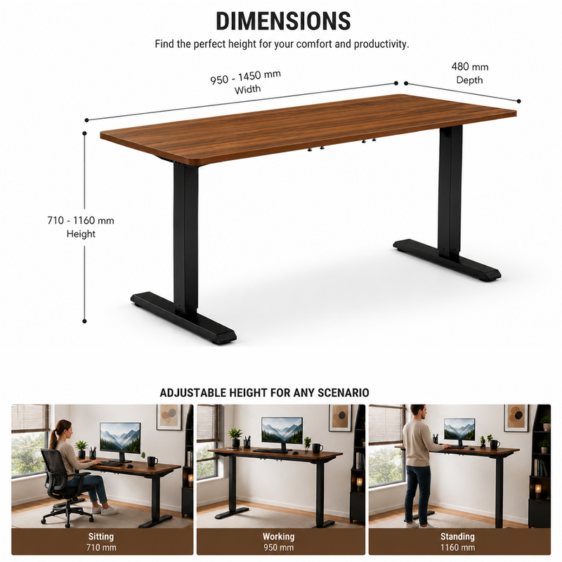 motorized standing desk manufacturer