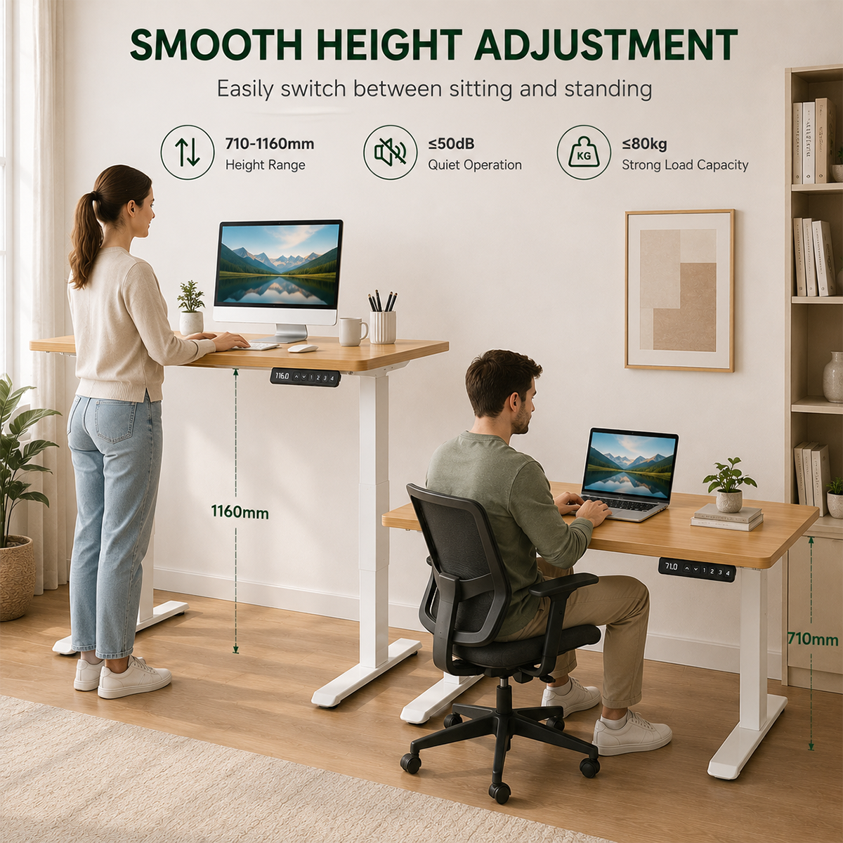 adjustable standing desk supplier