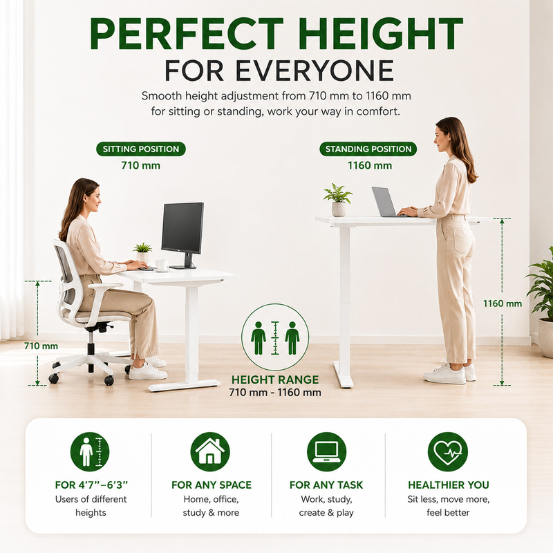 sit to stand desk