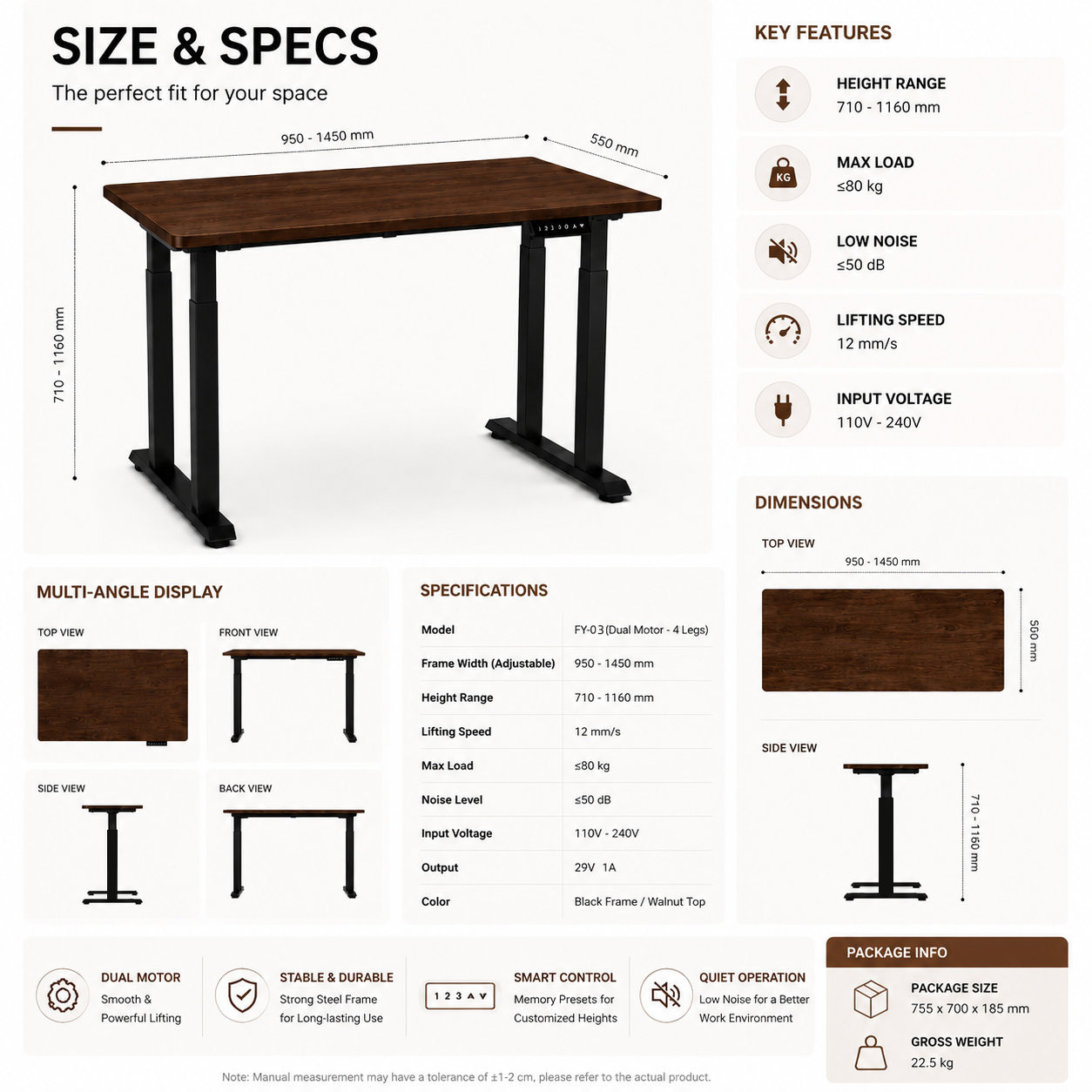 workstation standing desk