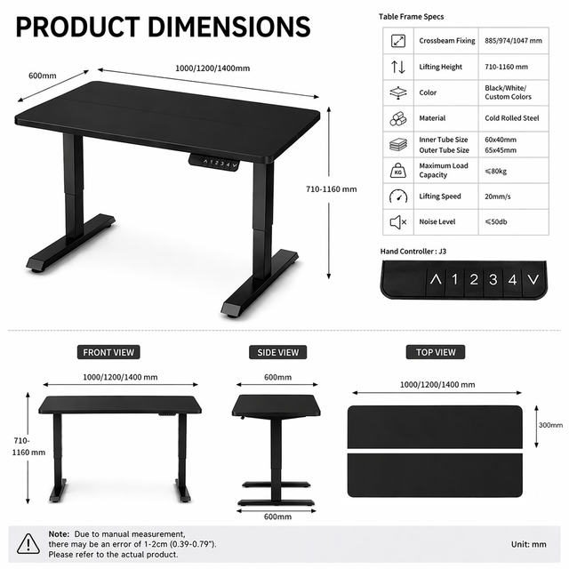  Electric Standing Desk