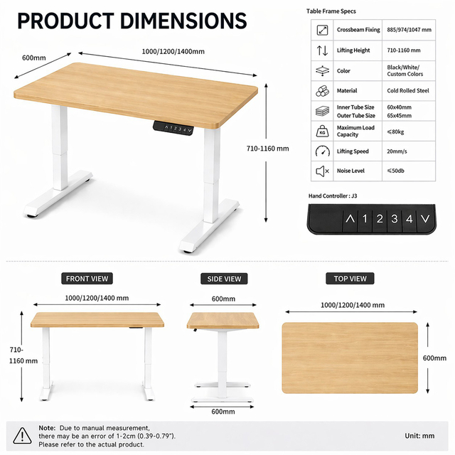  Electric Standing Desk