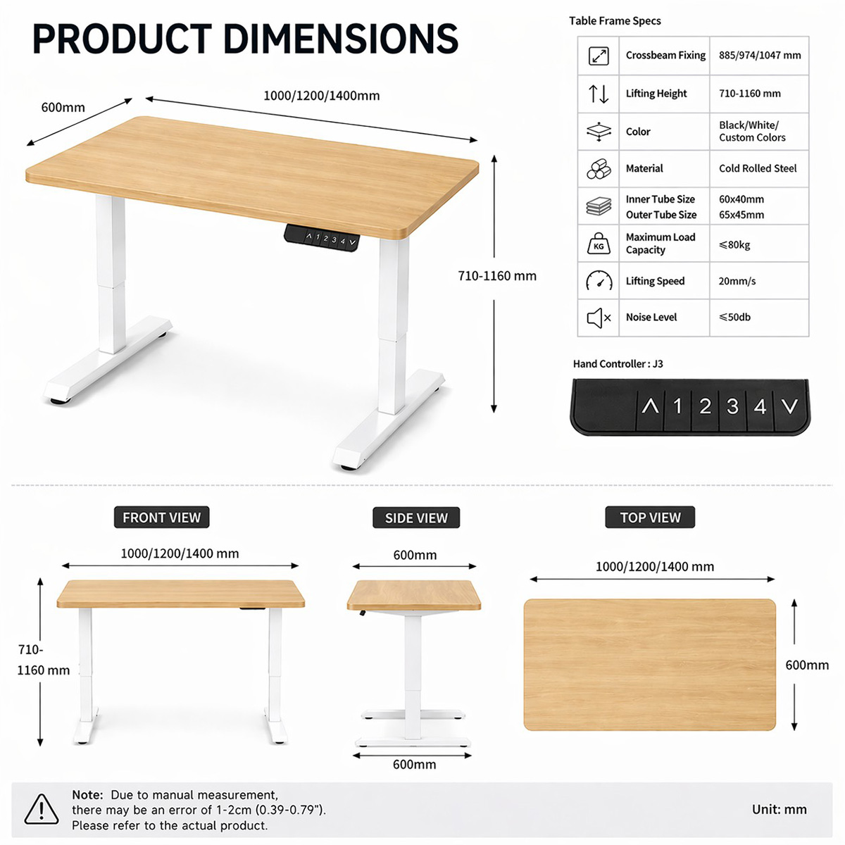  Electric Standing Desk