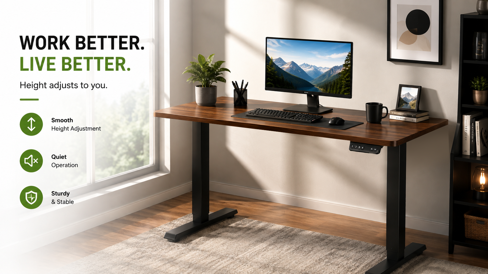 electric desk factory