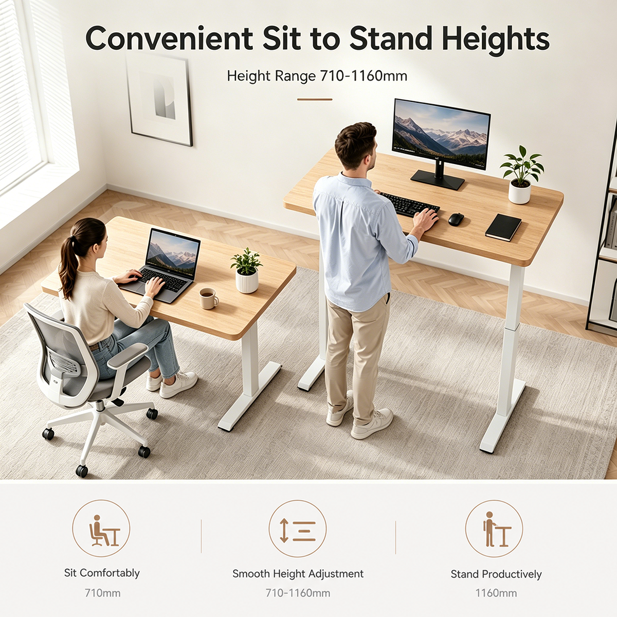electric standing desk manufacturer