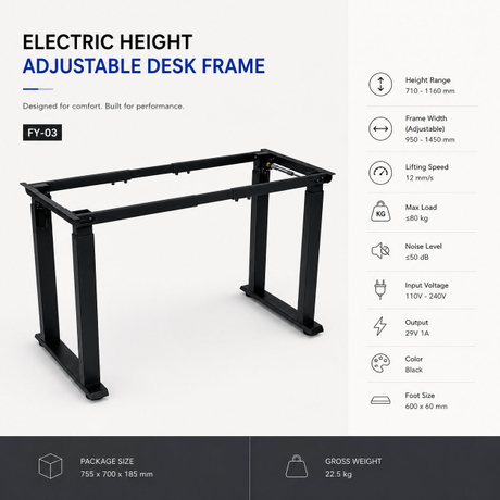 electric standing desk wholesale