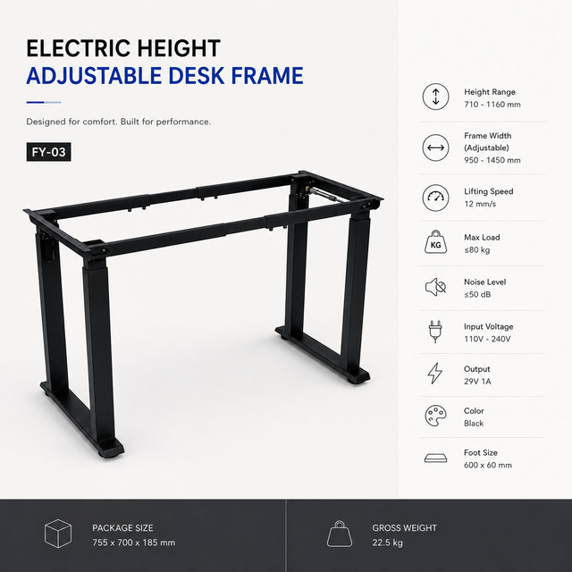 electric standing desk wholesale