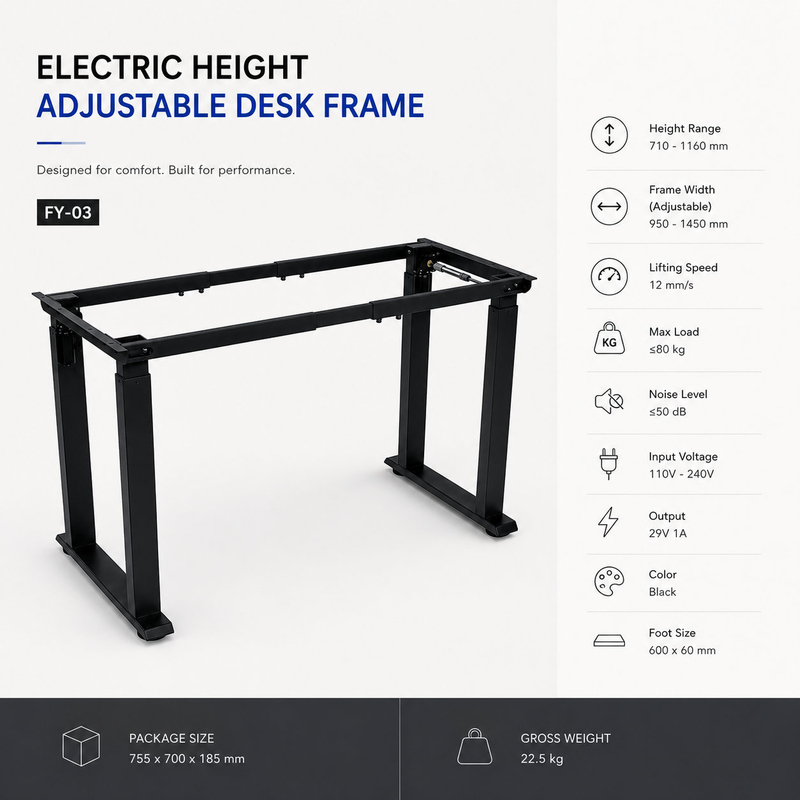electric standing desk wholesale