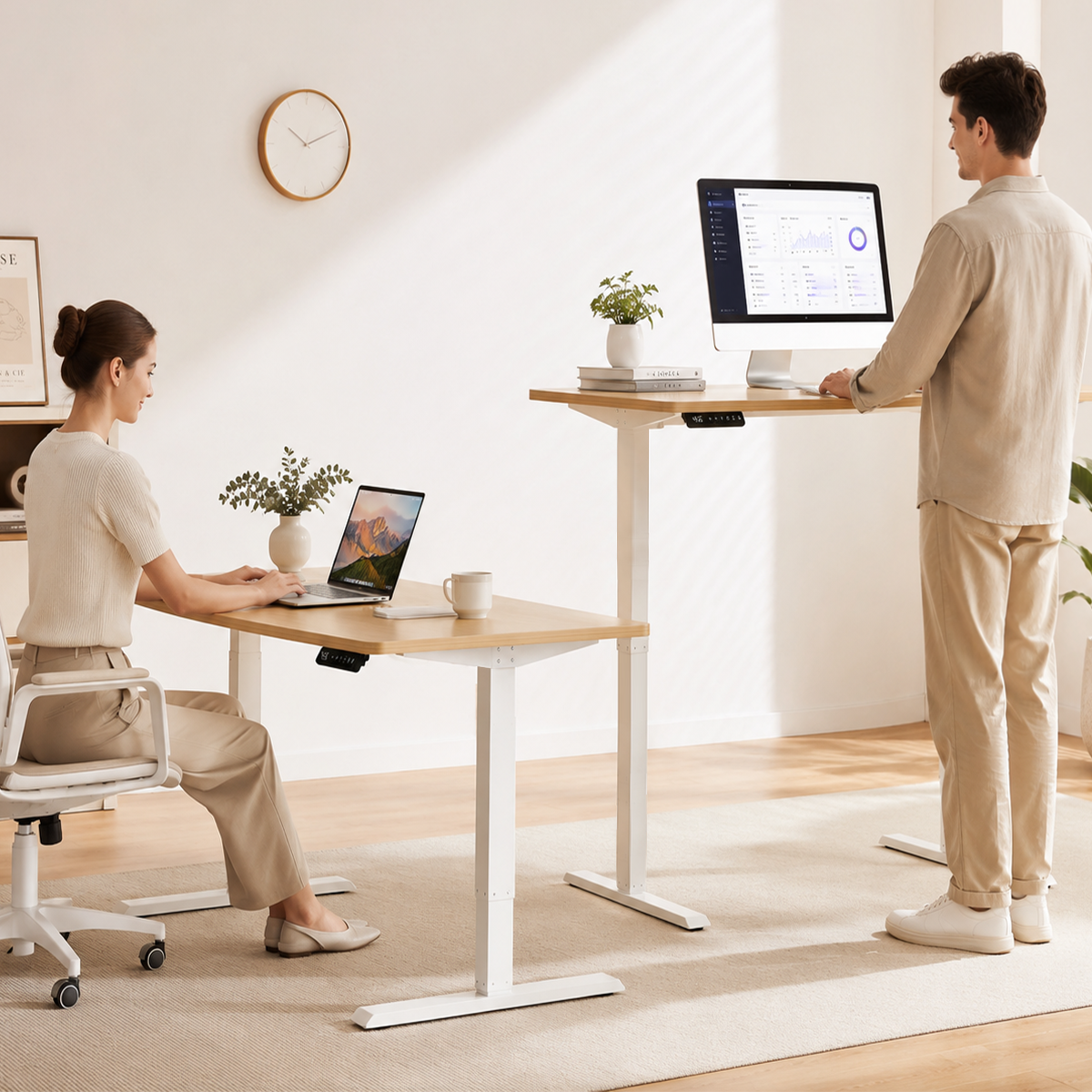 height adjustable workstation